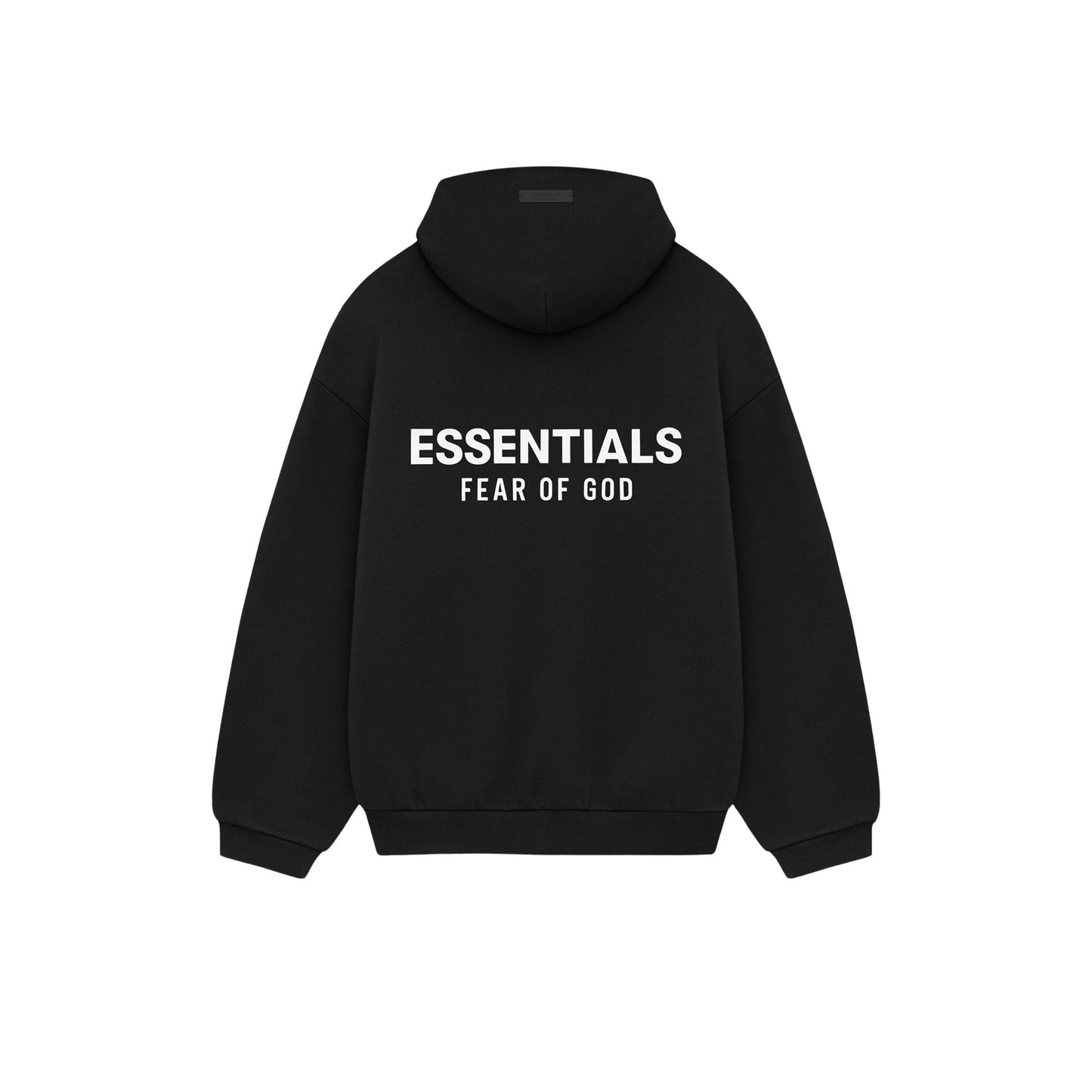 Fear of God Essantials Fleece hoodie (FW24) Black