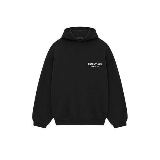 Fear of God Essantials Fleece hoodie (FW24) Black